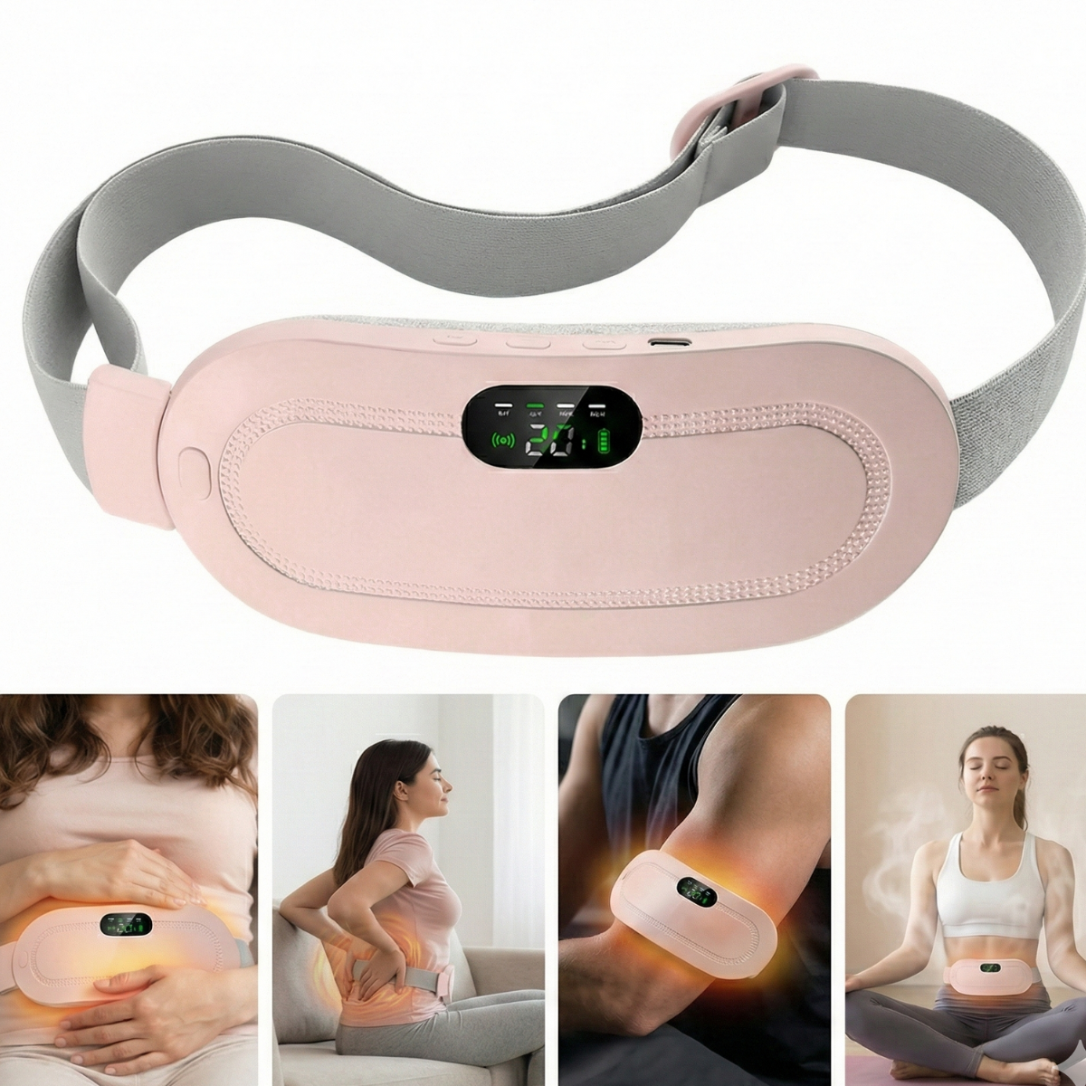 Cinturón Menstrual Masajeador Vientre