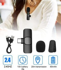 MICROFONO INALAMBRICO CON ADAPTADOR