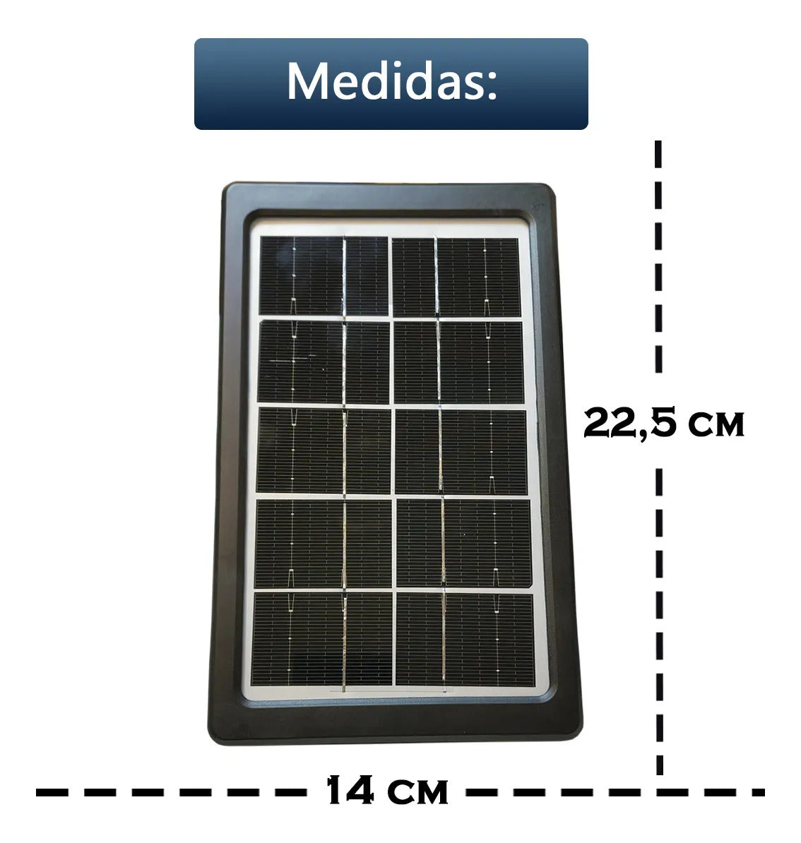 Panel Solar Puerto Usb Multiple Conector