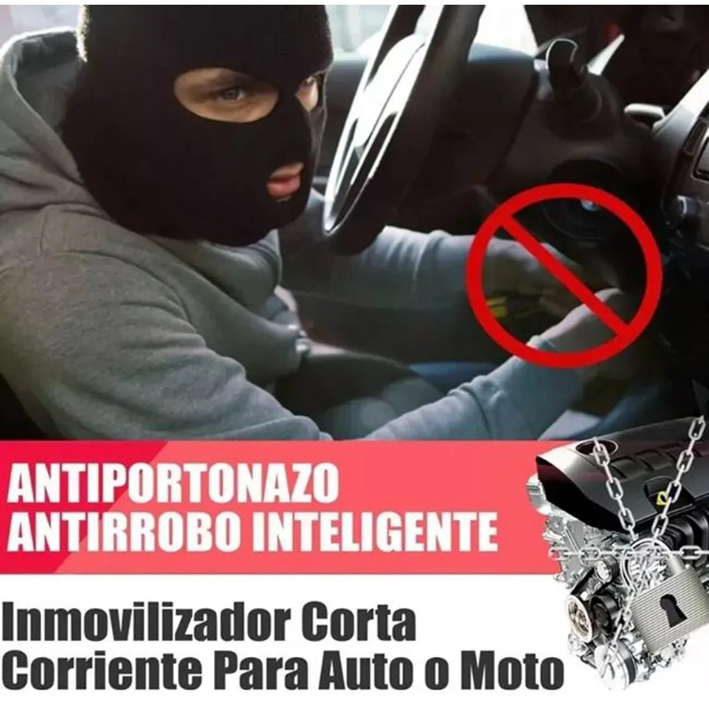 Inmovilizador Auto Bluetooth Antirrobo