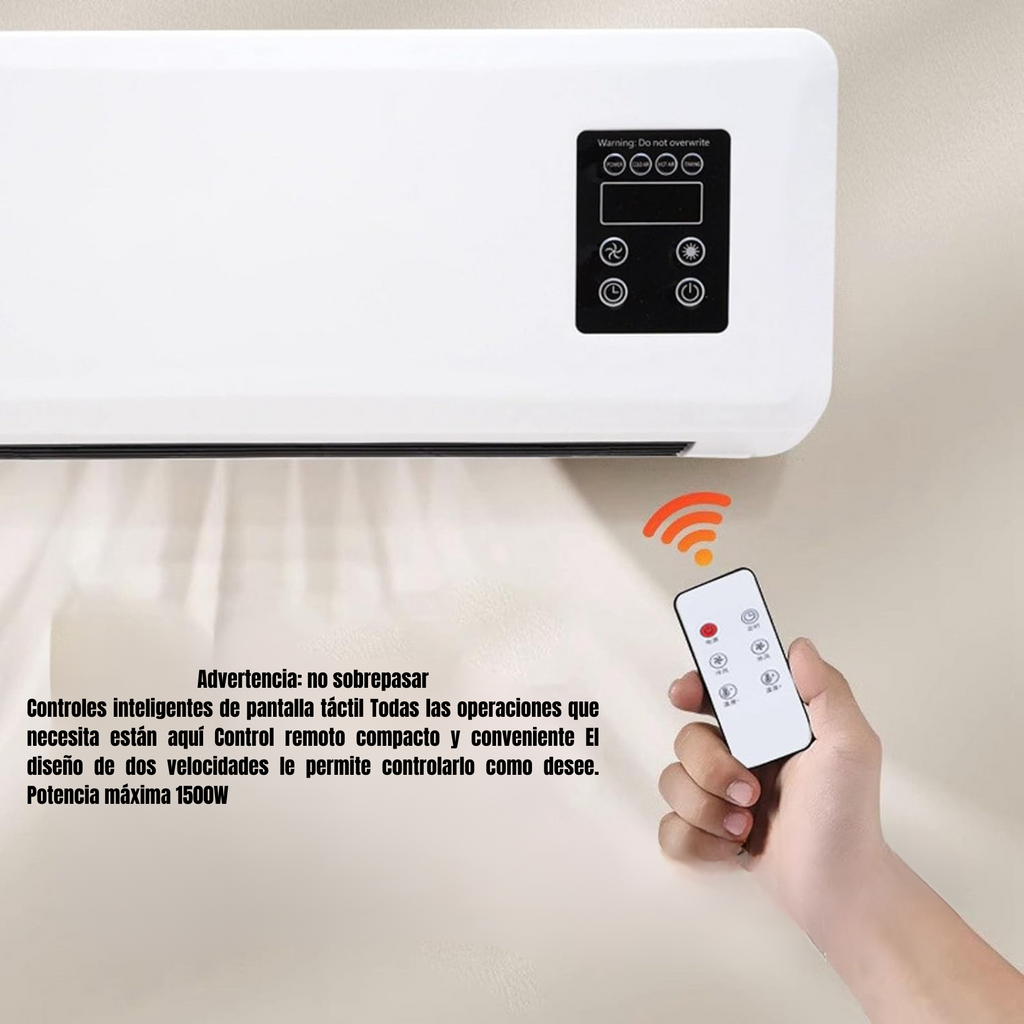 Secador Ropa - Aire Pared Con Tendedero