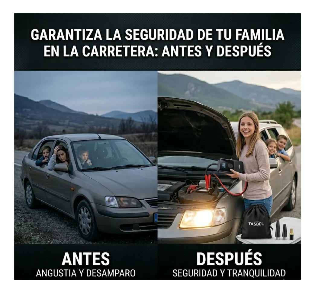 Compresor Partidor Arrancador Inflador