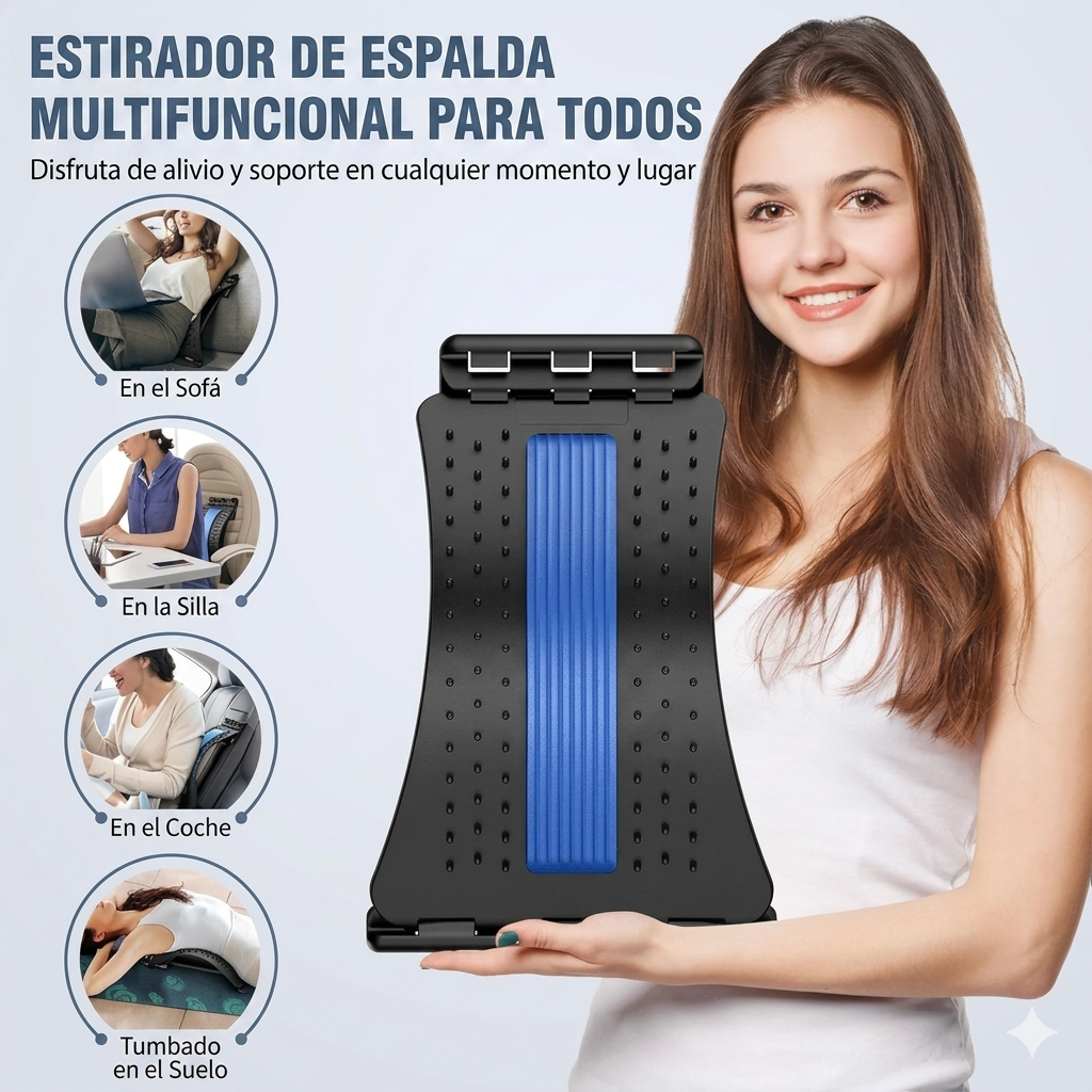 Corrector De Espalda Lumbar Descomprime