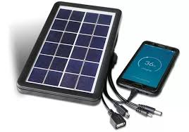 Panel Solar Puerto Usb Multiple Conector