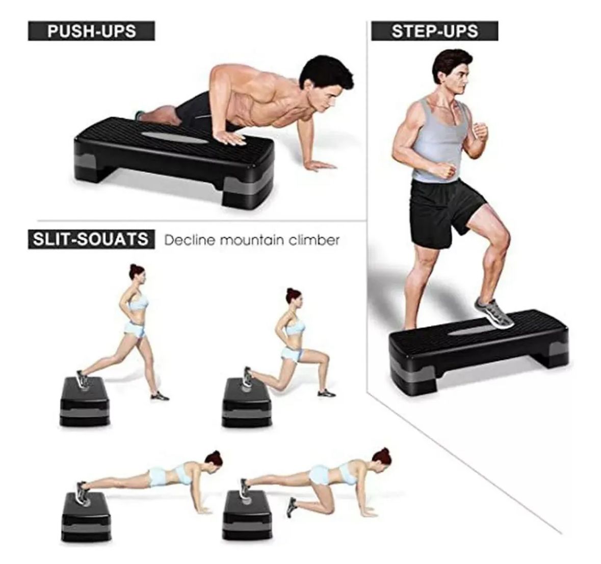 Step Aerobico 2 Niveles Antideslizante