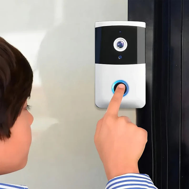 Timbre Inalámbrico Con Cámara Hd Y Wifi